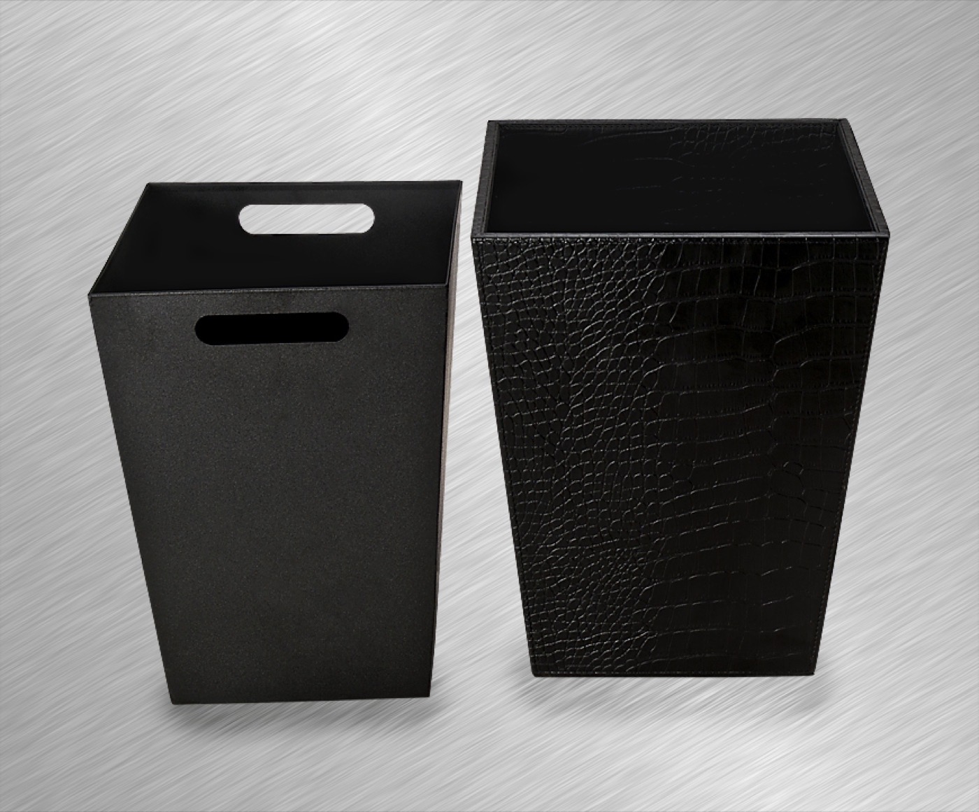 WS01 Leatherette Waste Basket